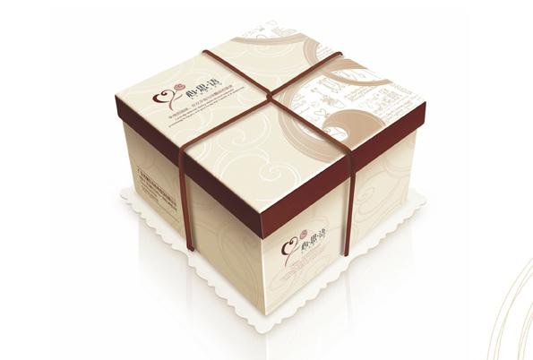 方形蛋糕盒設計